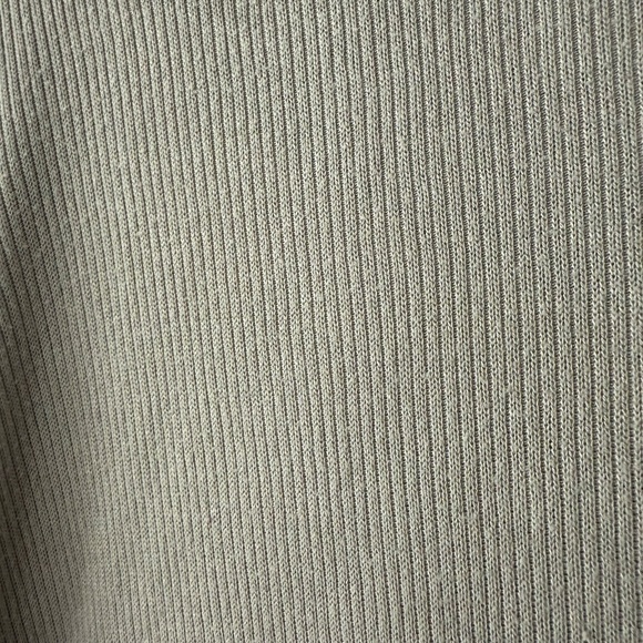 Brandy Melville Knit Quarter Button Long Sleeve Top - Picture 4 of 5